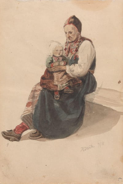 妻子与孩子在囚犯，Rättvik
