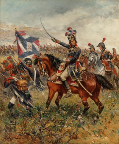 卡斯蒂格利昂战役中的查尔斯·皮埃尔·弗朗索瓦·奥格罗将军