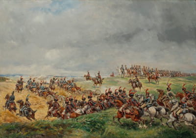 拿破仑于1806年10月14日下令进攻耶拿