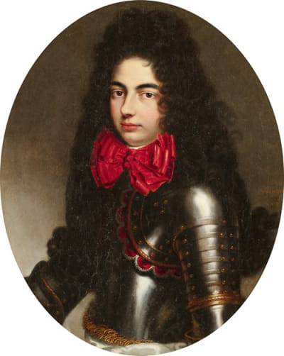 据说是路易十四的儿子的肖像