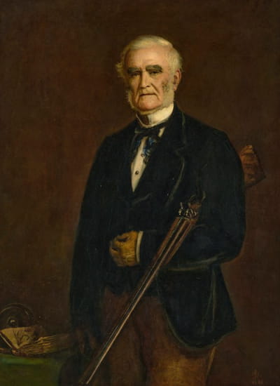 弗利特伍德·佩莱夫·威尔逊肖像，J.P.，D.L。