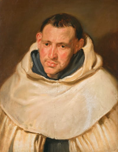 Carmelite僧侣的肖像