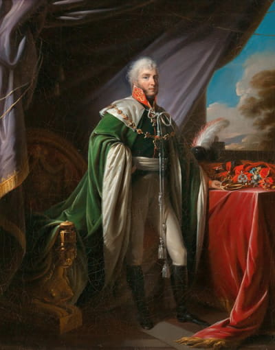 谢尔盖·费奥多罗维奇·加利钦王子肖像（1749–1810）
