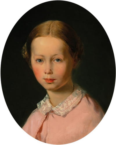 Henriette Theresia Ferdinande Franz von Astrenberg肖像，née Fux（1844-1910）