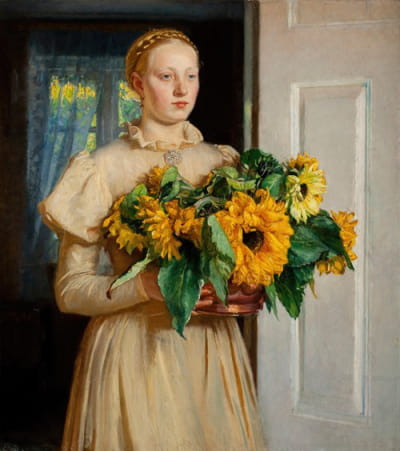 《向日葵女孩》（1893）