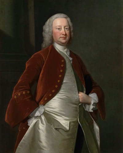 萨默塞特郡巴格伯勒的托马斯·波帕姆肖像（1749年）