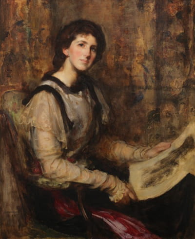 Senior夫人的肖像（née Hammersley）（1864-1943）