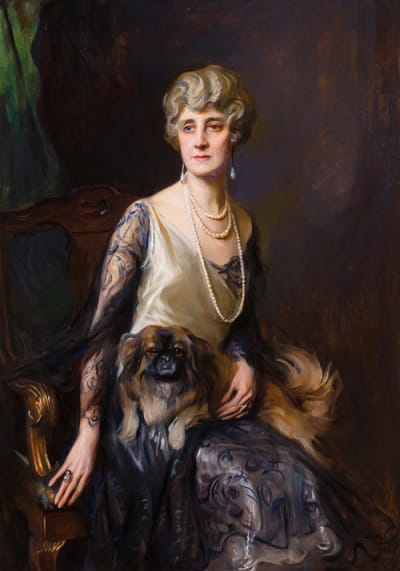 弗雷德里克·L·普拉特夫人、珍妮·威廉姆斯小姐的肖像