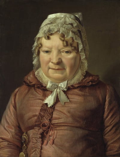 冯·斯泰勒·霍尔茨梅斯特船长母亲的肖像