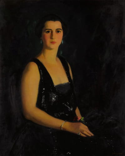 Arthur Bond Cecil夫人的肖像