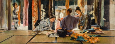 丝绸商人，日本
