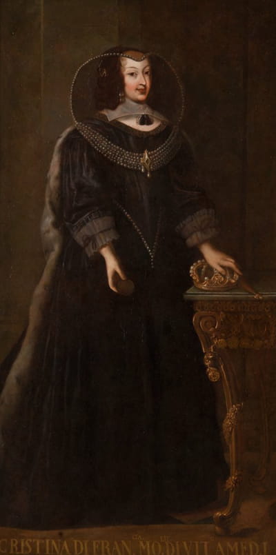 法国克里斯蒂娜的肖像