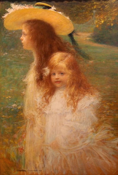 查尔斯·莱安德烈的侄女肖像