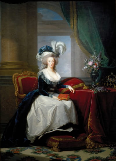 法国王后玛丽·安托瓦内特肖像