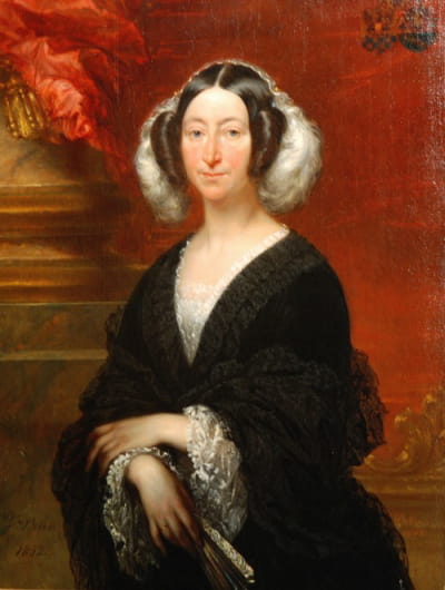 Albertina du Bois肖像