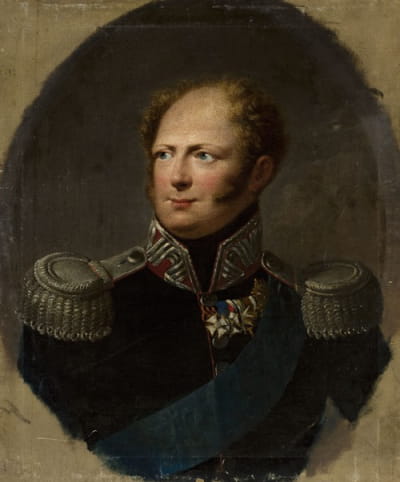 沙皇亚历山大一世的肖像