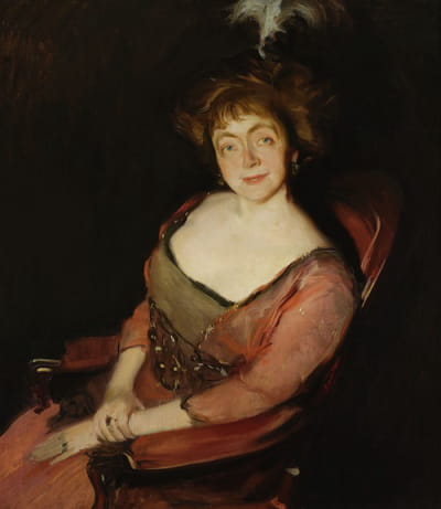 Janina Dziekočska née Korsak的肖像