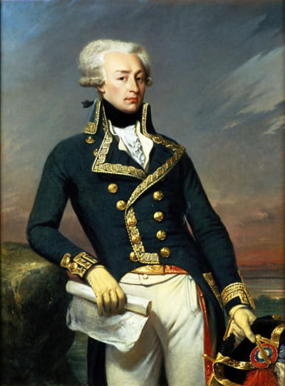 吉尔伯特·莫蒂尔（Gilbert Motier）的肖像，德拉法耶特侯爵（Marquis De La Fayette）中将，1791年