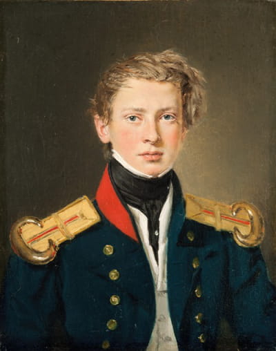 Cosmus Bornemann少尉，丹麦皇家海军（生于1809年，死于1888年）