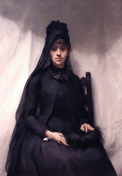 艺术家安娜·比林斯卡·博丹诺维奇的肖像