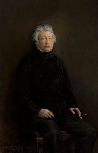 Adam Mickiewicz的肖像