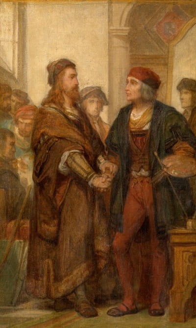 Albrecht Dürer访问Quinten Massijs