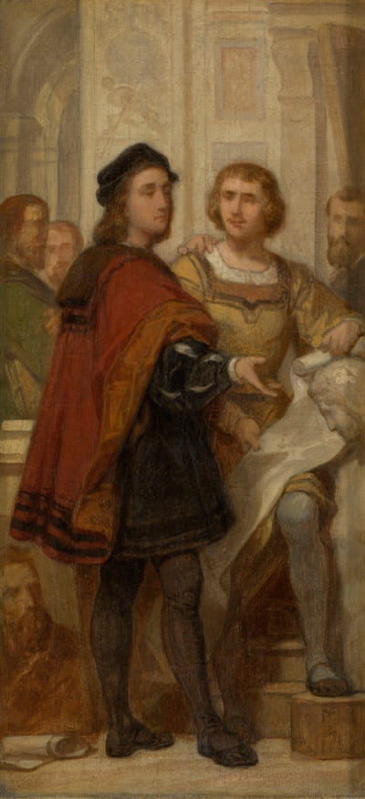 画家拉斐尔和伯纳德·范·奥利