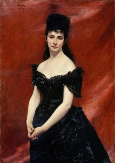 莱昂妮·杜弗雷恩的肖像画