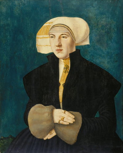 Katharina von Holzhausen，née Breder von Hohenstein的肖像