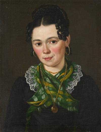 Creszentia Kirner，née Knöpfle，艺术家的妻子