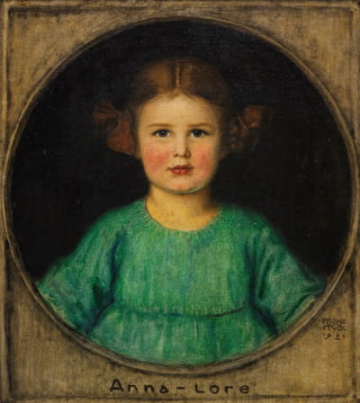 一个女孩的肖像（安娜·洛尔·布泽尔）