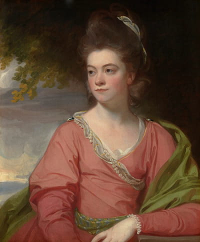 一位女士的肖像，传统上被称为Inchbold小姐