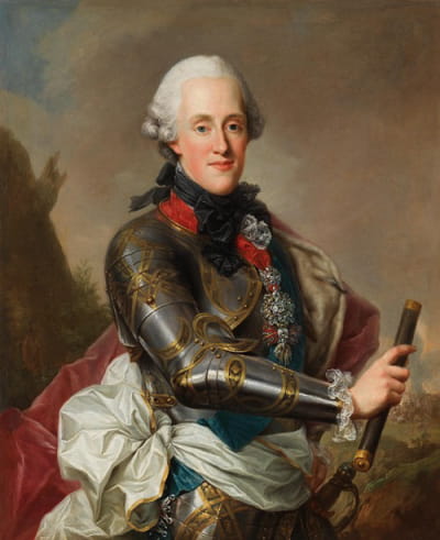 萨克森-泰兴的阿尔伯特·卡西米尔王子肖像（1738–1822）