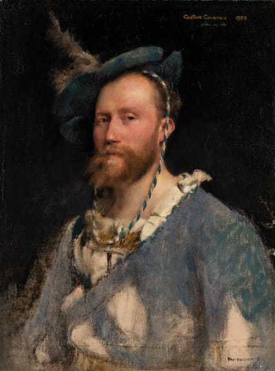 古斯塔夫·科图瓦的肖像
