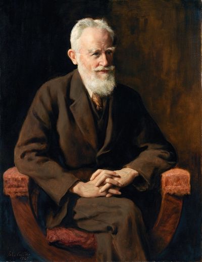 乔治·萧伯纳肖像（1856-1950），剧作家