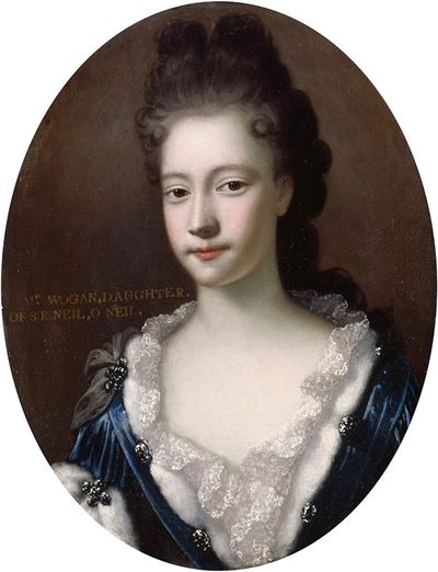 罗斯·奥尼尔的肖像，后来的尼古拉斯·沃根夫人