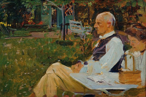 Eduard Triesch和他的妻子Hilde Triesch