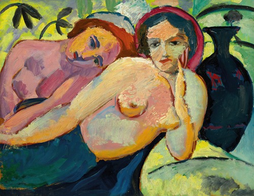 两个女孩（东方风格）