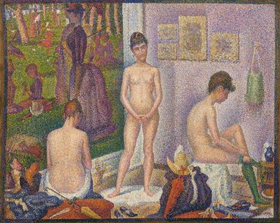 Les Poseuses，合奏