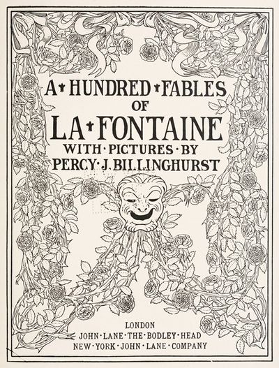 A Hundred fables of La Fontaine - Frontispiece