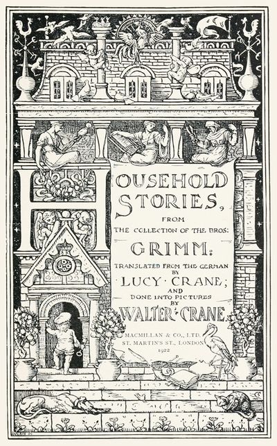 Household stories from the collection of the Bros. Grimm