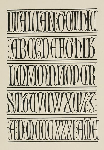 French and Spanish Uncial Capitals