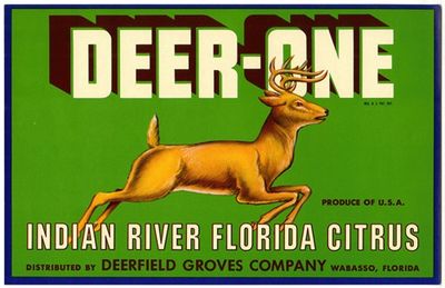 Deer-One Citrus Label