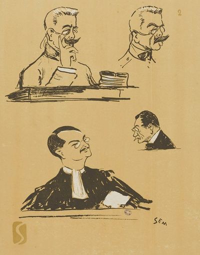 Colonel Voyer, Maître Héraud et Porchère