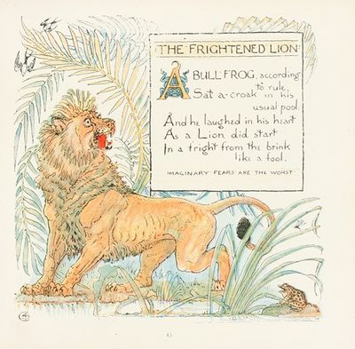 The Frightened Lion