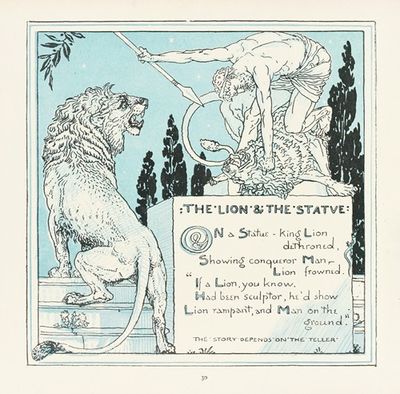 The Lion and the Statue