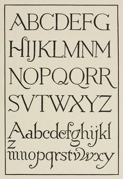 English 12th Century Incised Letters