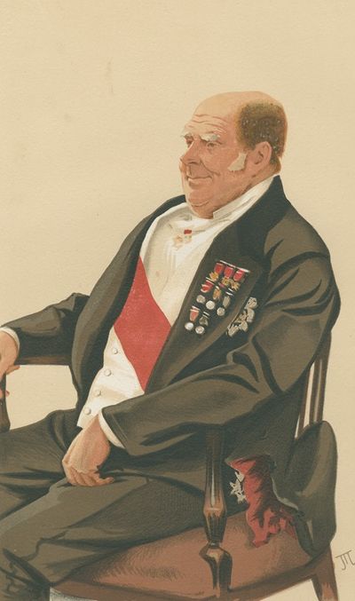 Vanity Fair; Military and Navy; ‘Little Harry’, Admiral the Hon. Sir Henry Keppel, April 22, 1876