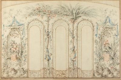 Chinoiserie Wall Design