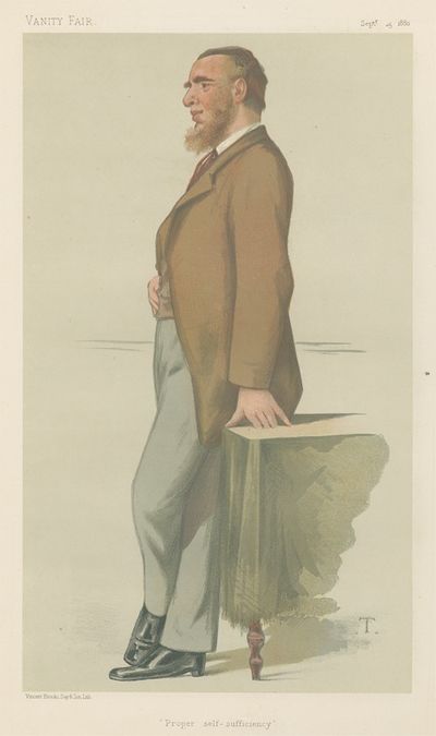 Polititians - Vanity Fair ‘Proper self-sufficiency’. Mr. Leonard Henry Courtney. September 25, 1880